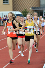 Girls Under-15s 800 metres, 2022 Northern Inter Counties U17s and U15s Track and Field, York, Thursday, June 2nd. Photo: David T. Hewitson/Sports for All Pics